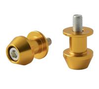 Bobbin Spools Swingarm Paddock Stand Adaptors M8 Motorbike Motorcycle Gold