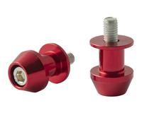 Bobbin Spools Swingarm Paddock Stand Adaptors M8 Motorbike Motorcycle Red