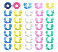 Bobbin Thread Holder Bobbin Clips Small Clips Sewing Tool Accessory Color Thread Clips Holder Tool (50 Pieces)