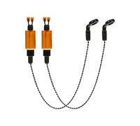 Bobbins Carp Fishing, 2pcs Fishing Bobbins, Bite Alarm Chain, Bite Indicators for Carp Fishing Swingers, Practical Night Fishing Accessories for Beginners