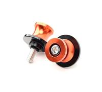 Bobbins For Rear Stand For Yamaha Tenere700 T7 Rally 2022-2023 6MM Motorcycle Swingarm Spools Slider Stand Screws Swing Arm Sliders(Orange,No Logo)