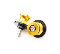 Bobbins For Rear Stand For Yamaha Tenere700 T7 Rally 2022-2023 6MM Motorcycle Swingarm Spools Slider Stand Screws Swing Arm Sliders(Gold,No Logo)