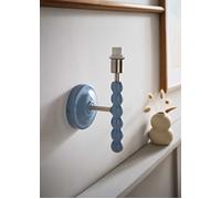 Bobbins Pastel Bobble Style Wall Light Base ValueLights Pale Blue One Size