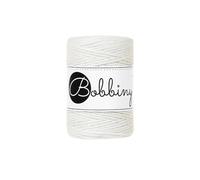 Bobbiny Baby 1.5mm Single Ply Macrame Cord (Off White) 100m