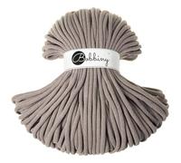 Bobbiny Jumbo 9mm Braided Macrame Cord (Coffee) 100m