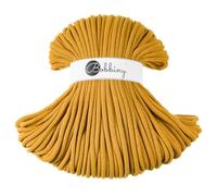 Bobbiny Jumbo 9mm Braided Macrame Cord (Mustard) 100m