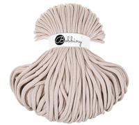 Bobbiny Jumbo 9mm Braided Macrame Cord (Nude) 100m