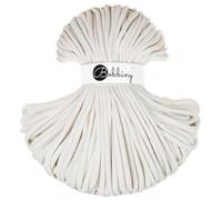 Bobbiny Jumbo 9mm Braided Macrame Cord (Off White) 100m