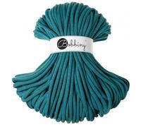 Bobbiny Jumbo 9mm Braided Macrame Cord (Teal) 100m