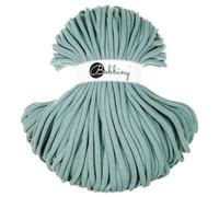 BOBBINY Jumbo Braided Cord 9 mm 1200 g Yarn Macrame 50 Colours 100 m Duck Egg Blue
