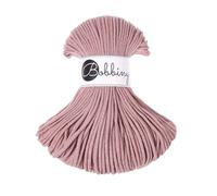 Bobbiny Junior 3mm Braided Macrame Cord (Blush) 100m