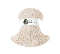 Bobbiny Junior 3mm Braided Macrame Cord (Natural) 100m