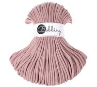 Bobbiny Premium 5mm Braided Macrame Cord (Blush) 50m