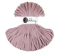 Bobbiny Premium 5mm Braided Macrame Cord (Mauve) 50m