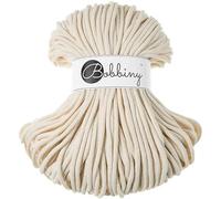 Bobbiny Premium 5mm Braided Macrame Cord (Natural) 50m