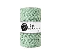 Bobbiny Regular 3mm 3 Ply Macrame Cord (Aloe) 100m