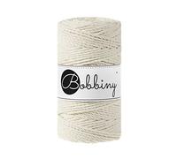 Bobbiny Regular 3mm 3 Ply Macrame Cord (Natural) 100m