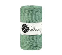 Bobbiny Regular 3mm Single Ply Macrame Cord (Eucalyptus Green) 100m