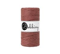 Bobbiny Regular 3mm Single Ply Macrame Cord (Sunset) 100m