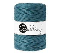 Bobbiny XXL 5mm Single Ply Macrame Cord (Peacock Blue) 100m
