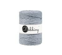 Bobbiny XXL 5mm Single Ply Macrame Cord (Silver) 100m