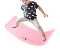 Bobble Board Kids Curved Swing Learning Board Training Wobble Trainer Balance Practice Board Widely Applicable for Girls Boys Exercise, Keep h
