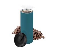 Bobble French Coffee Presse, On-The-Go use, Quick Brew, Slim Design, Triple Wall Insulation, 14 oz (Peacock)