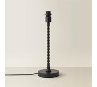 Bobbled Metal Table Lamp Base black