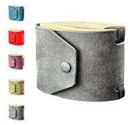Bobboslin The Genuine Leather Cash Wrap Wallet, Bobboslin Cash Wrap Wallet, Money Wallets Organizer for Cashs with Magnetic Clasp, Holds 1-99 Bills (1pcs-a)