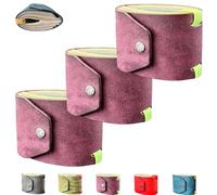 Bobboslin The Genuine Leather Cash Wrap Wallet, Bobboslin Cash Wrap Wallet, Money Wallets Organizer for Cashs with Magnetic Clasp, Holds 1-99 Bills (3pcs-c)