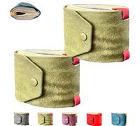 Bobboslin The Genuine Leather Cash Wrap Wallet, Bobboslin Cash Wrap Wallet, Money Wallets Organizer for Cashs with Magnetic Clasp, Holds 1-99 Bills (2pcs-b)