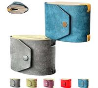 Bobboslin The Genuine Leather Cash Wrap Wallet, Bobboslin Cash Wrap Wallet, Money Wallets Organizer for Cashs with Magnetic Clasp, Holds 1-99 Bills (2pcs-i)