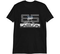 Bobby Allison 1972 Datsun 510 Race Car Short-Sleeve Unisex T-Shirt Black L