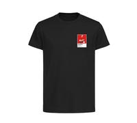 Bobby Charlton England Icon Frame Kids T-Shirt - Black / 3-4 years