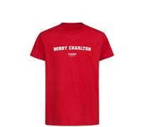 Bobby Charlton Kids T-Shirt - Red / 7-8 years