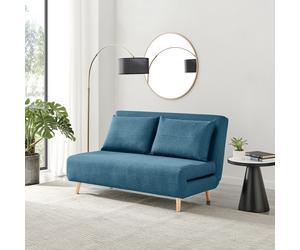 Bobby Double Folding Sofa Bed Modern Compact Click-Clack Mechanism