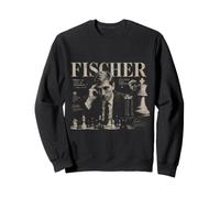 Bobby Fischer Chess Legend Vintage Portrait Sweatshirt