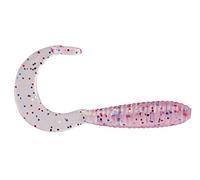 Bobby Garland Crappie Baits Hyper Grub Curly-Tail Swim-Bait Crappie Fishing Lure, Accessories for Freshwater Fishing, 2", Pack of 18, Plum American, (BG2HG172-18)