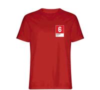 Bobby Moore 6 Football Shirt Frame Men's T-Shirt - Red / M