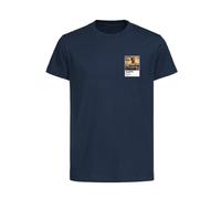 Bobby Moore England Atlas Frame Kids T-Shirt - Navy / 7-8 years