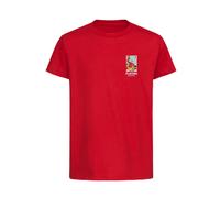 Bobby Moore World Cup Sticker Kids T-Shirt - Red / 3-4 years
