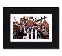 BOBBY ROBSON Signed 8x6 Inch Mounted Photo Print Pre Printed Signature Newcastle United Autograph Gift, Ready To Be Framed