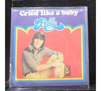 BOBBY SHERMAN 45 RPM CRIED LIKE A BABY / IS ANYBODY THERE