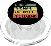 Bobby The Man The Myth The Legend Funny Personalized Quote PopSockets PopGrip for MagSafe