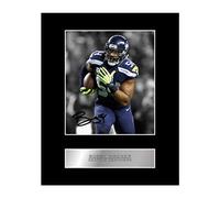 Bobby Wagner Signed Mounted Photo Display Seattle Seahawks #05 NFL Printed Autograph Gift Picture Print