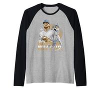 Bobby WITT Jr. | Kansas City MLB Baseball Player| MLBBWI302N Raglan Baseball Tee