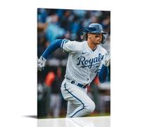 Bobby Witt Jr.Waterproof Posters Wall Art Posters Waterproof Home Printing Moisture-proof Easy to Install And Fade ResistantFrame-style16x24inch(40x60cm)
