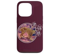 Bobcat Hibiscus Circle Case for iPhone 13 Pro
