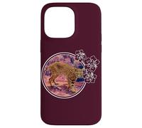 Bobcat Hibiscus Circle Case for iPhone 14 Pro Max