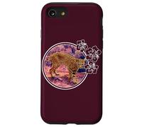 Bobcat Hibiscus Circle Case for iPhone SE (2020) / 7/8